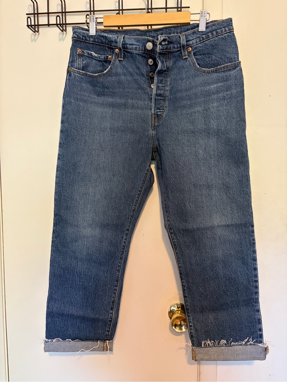 Levi's Relaxed Women’s Jeans in Dark Blue Wash